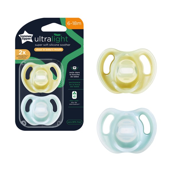 Ultra Light Silicone Pacifiers