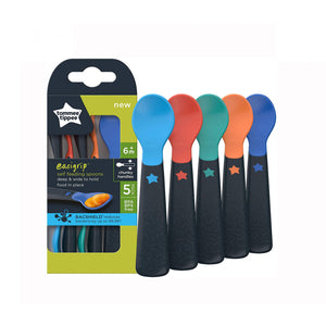 Tommee Tippee - Easigrip Self Feeding Spoons - Pack of 5 | MazenOnline