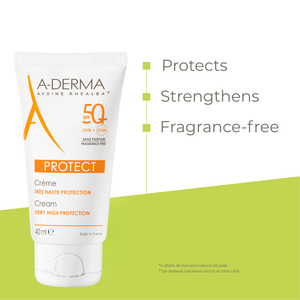 Aderma - A-Derma Buy 1 Get 1 Protect Fragrance Free Face Sunscreen for dry, sensitive skin 40ml | MazenOnline