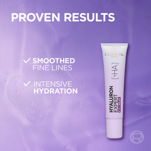 L'Oréal Paris - Hyaluron Expert, Replumping and Moisturizing Eye Cream, against Fine Lines, for Eye-Contour Replumping, with Hyaluronic Acid | MazenOnline