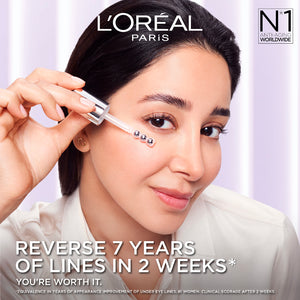 L'Oréal Paris - Hyaluron Expert Eye Serum, Targeted Eye Contour Treatment for Hydration and Plump, with Hyaluronic Acid and Caffeine | MazenOnline
