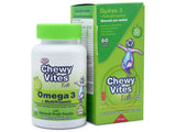 Chewy Vites Kids Omega 3 Multivitamin 60 Bear - MazenOnline
