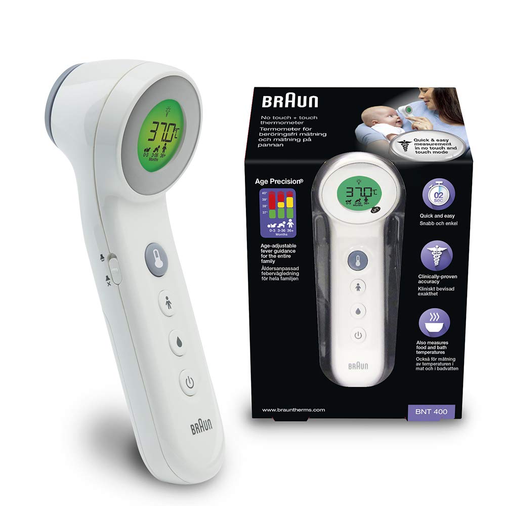 No touch + touch forehead thermometer - MazenOnline