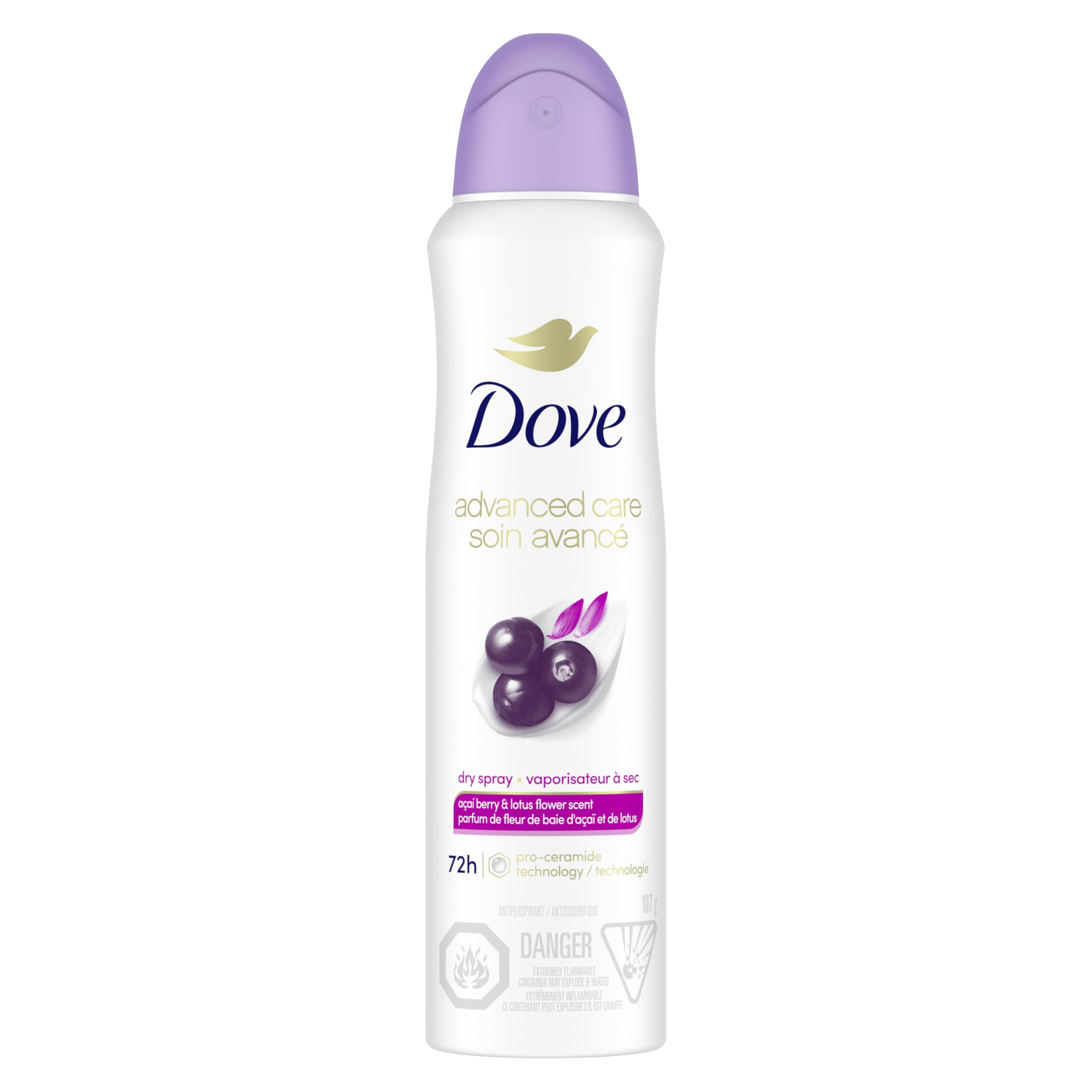 DOVE - Advanced Care Antiperspirant Dry Spray, for 72H Sweat & Odour Protection | MazenOnline
