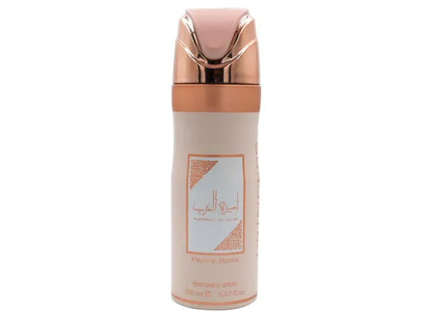 Lattafa - Lattafa Ameerat Al Arab Rose W Deodorant Spray | MazenOnline