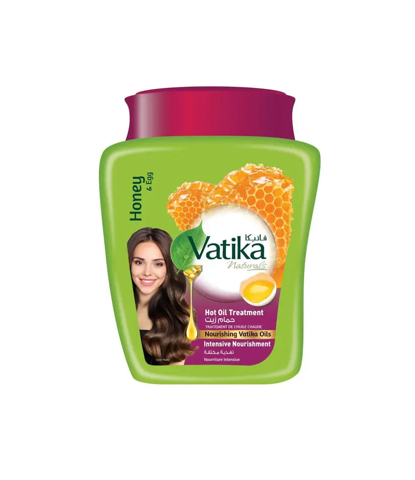 VATIKA - Hot Oil Treatment Honey & Egg | MazenOnline