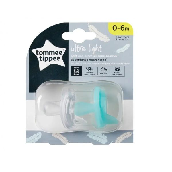 Tommee Tippee - Ultra Light Silicone Soother | MazenOnline