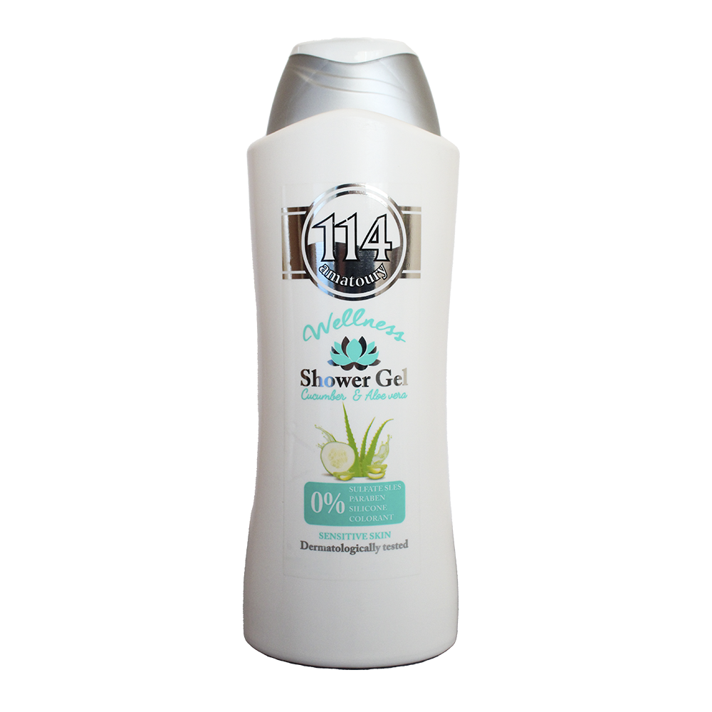SHOWER GEL WELLNES CUCUMB ALOE 750 - MazenOnline