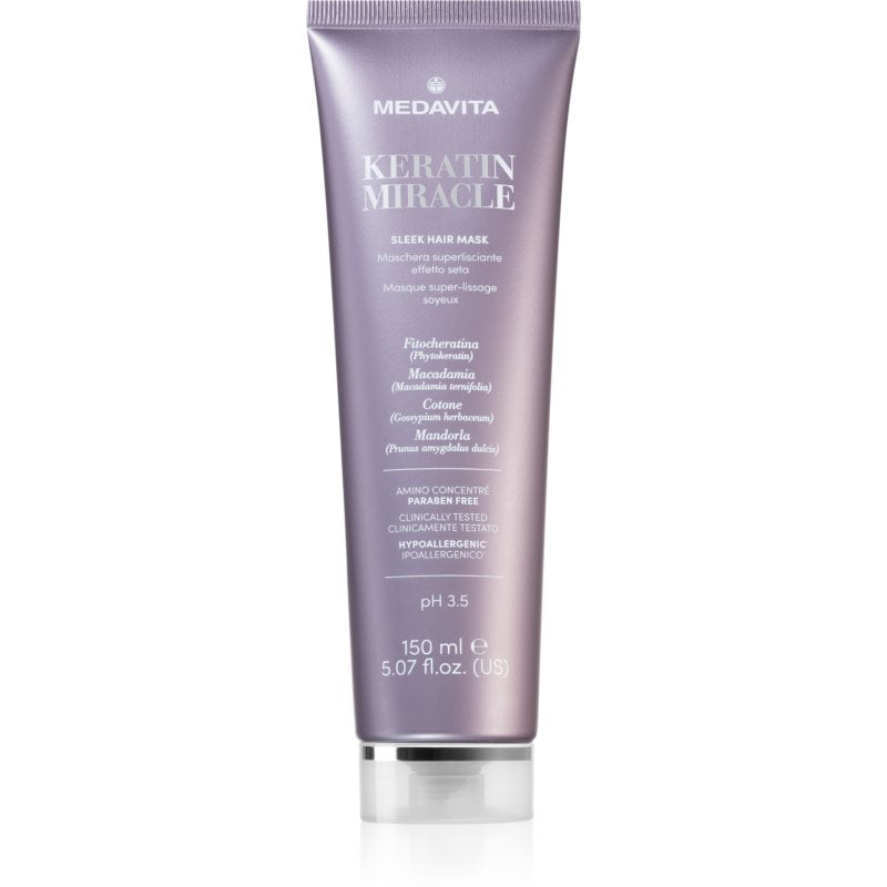 Keratin Miracle Sleek Hair Mask Masque Lissant Hydratant 150 Ml - MazenOnline
