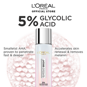 5% Glycolic Acid Peeling Toner for Instant Glowing Skin - MazenOnline