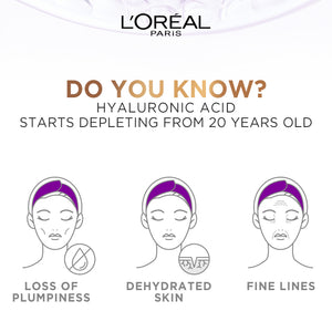 L'Oréal Paris - Hyaluron Expert Day Cream is used to intensely hydrate, smoothen and re-plump the skin with added SPF protection from UVA/UVB. | MazenOnline