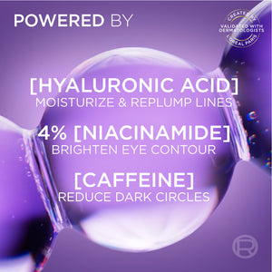 L'Oréal Paris - Hyaluron Expert Eye Serum, Targeted Eye Contour Treatment for Hydration and Plump, with Hyaluronic Acid and Caffeine | MazenOnline
