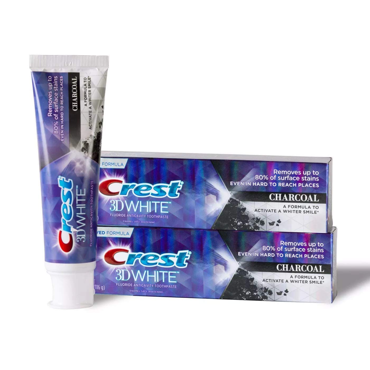 Crest 3D White Charcoal Toothpaste 4.1 - MazenOnline