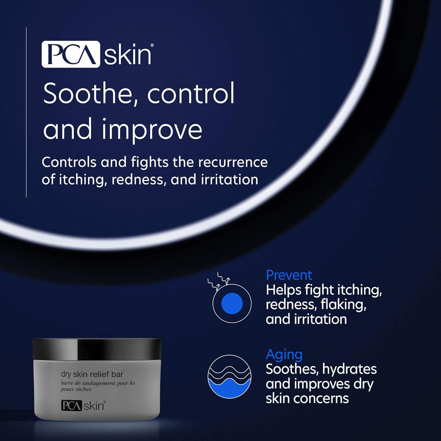 Pca - Dry Skin Relief Face & Body Bar - Advanced Anti-Redness & Anti-Itch Cleanser | MazenOnline