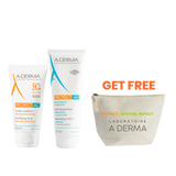 Protect AC Mattifying Fluid Very High Protection SPF50+ + Protect AH After-sun Repairing Lotion + Pouch