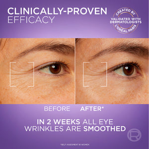 L'Oréal Paris - Hyaluron Expert Eye Serum, Targeted Eye Contour Treatment for Hydration and Plump, with Hyaluronic Acid and Caffeine | MazenOnline