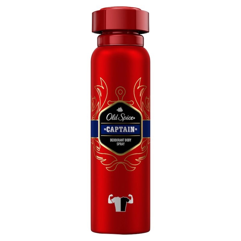 Old Spice Captain Body Spray 150ml - MazenOnline