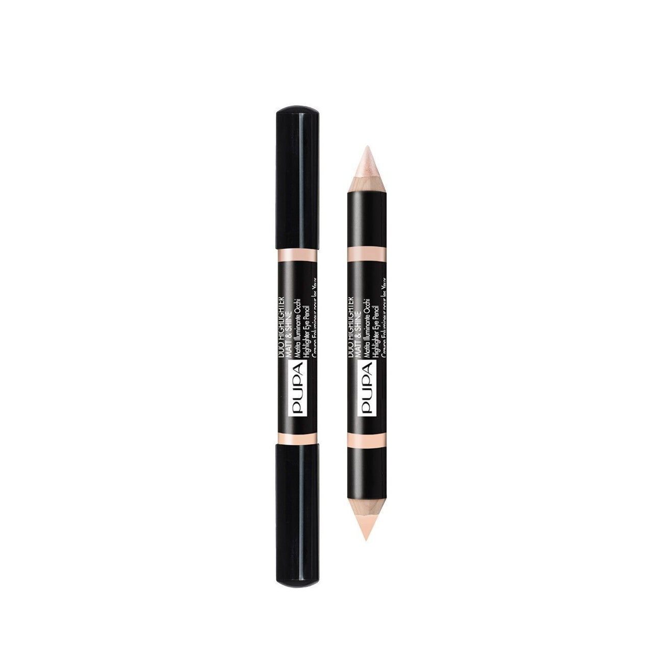 Pupa Milano - Duo Highlighter Matt & Shine Eye Pencil | MazenOnline