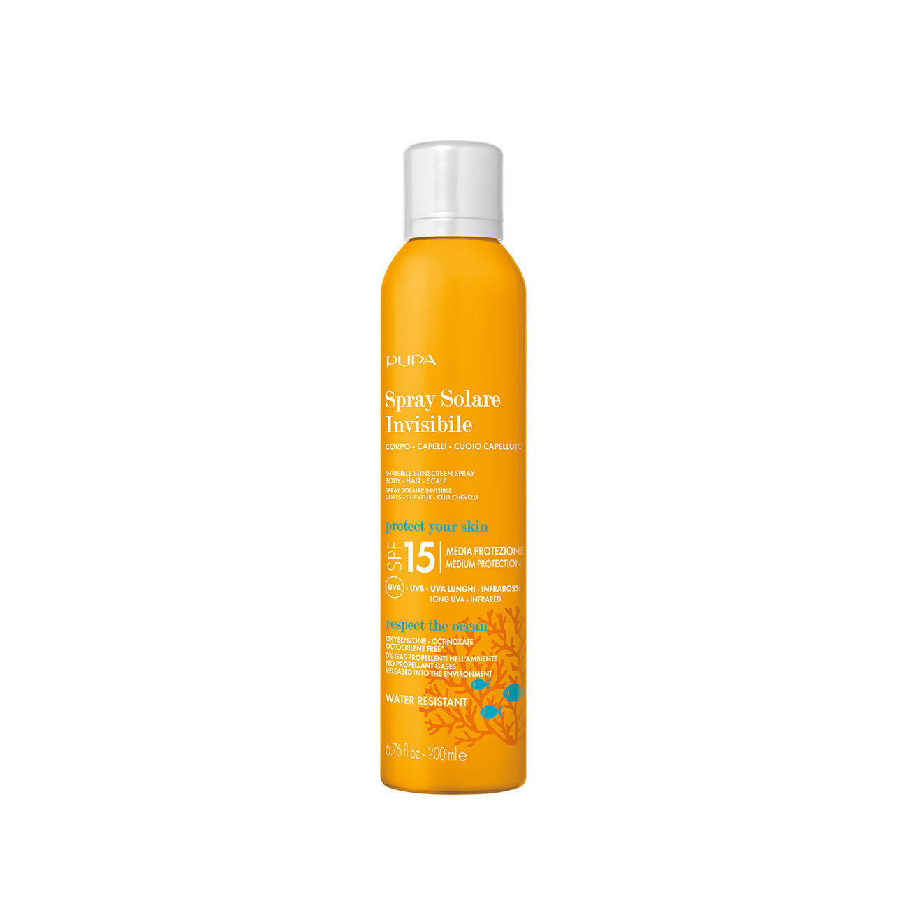 Pupa Milano - Invisible Sunscreen Spray SPF15 | MazenOnline