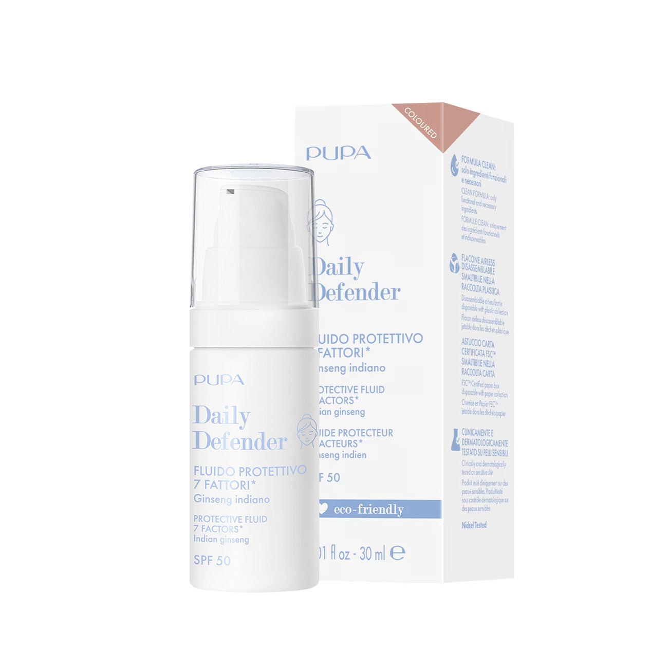 Pupa Milano - Daily Defender Protective Fluid | MazenOnline