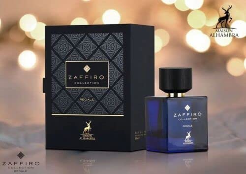 Zaffiro Regale by Maison Alhambra Eau De Parfum Spray 3.4 Fl Oz 100 Ml - MazenOnline