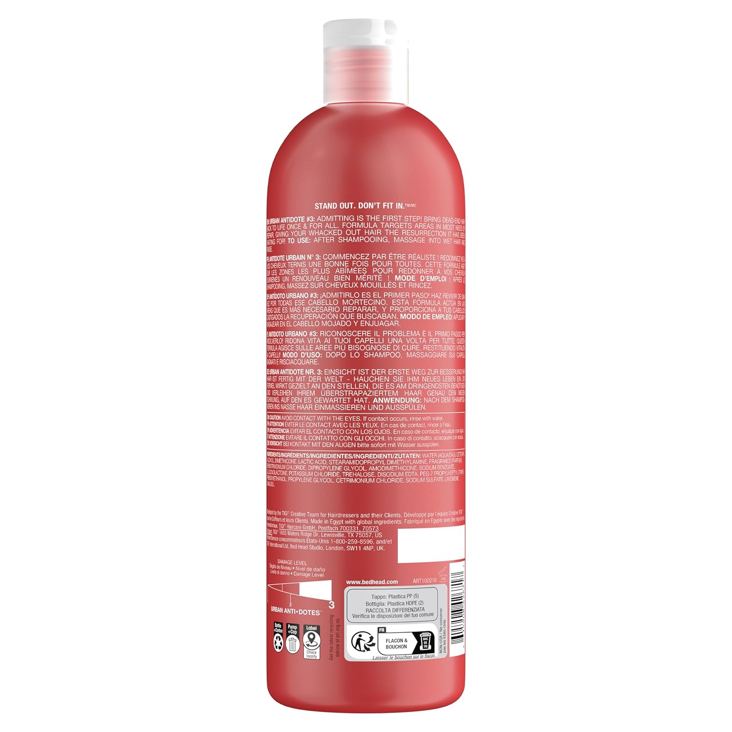TIGI - Urban Anti+dotes Resurrection Conditioner Damage Level 3 | MazenOnline