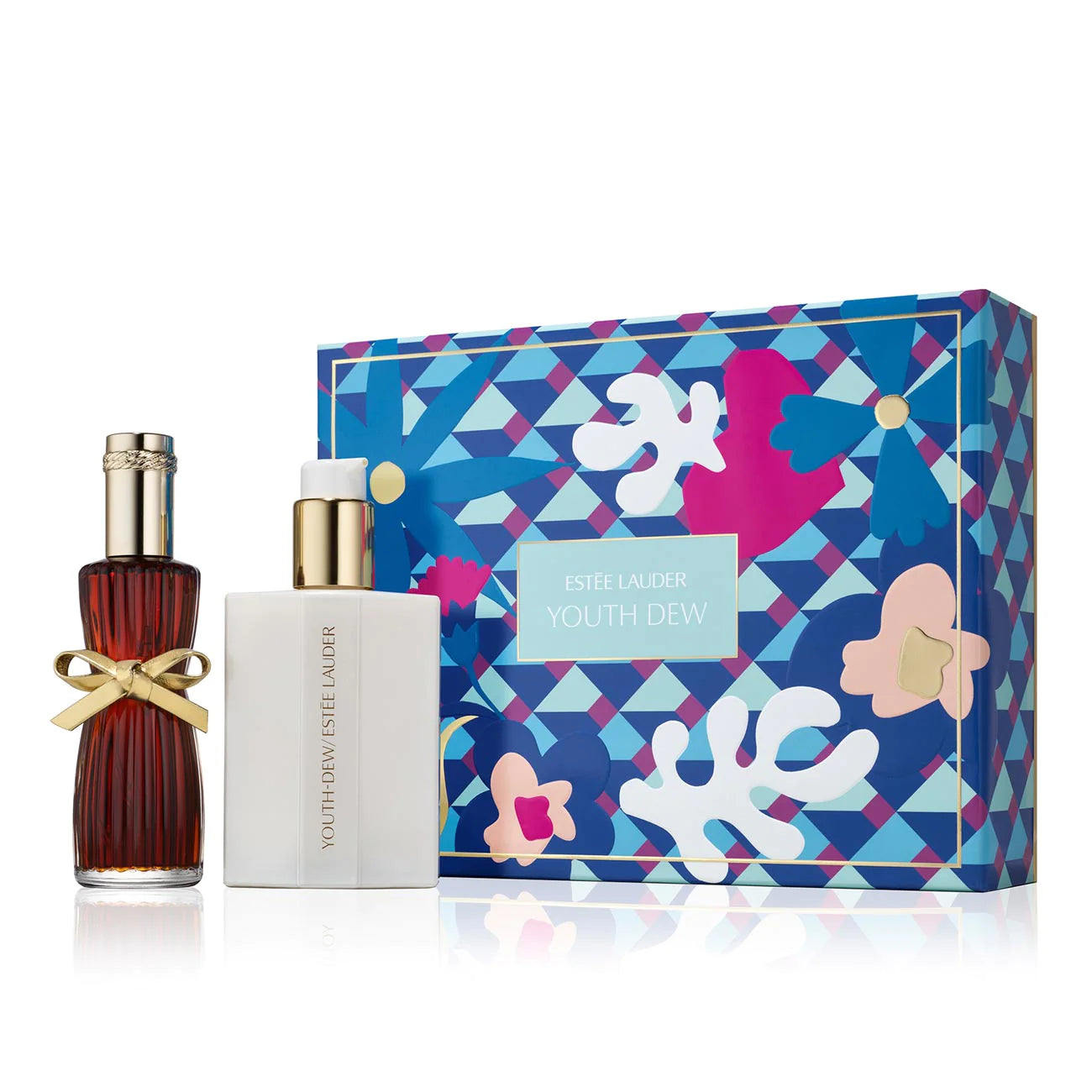 Estee Lauder Youth Dew Parfum Spray + Lotion Indulgent Duo 2 Pieces Gift Set - MazenOnline
