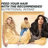 Garnier - Ultra Doux Cocoa Butter Vegan Hair Food 3in1 Mask for curly hair, Boosted with Vitamins C, E & F " | MazenOnline