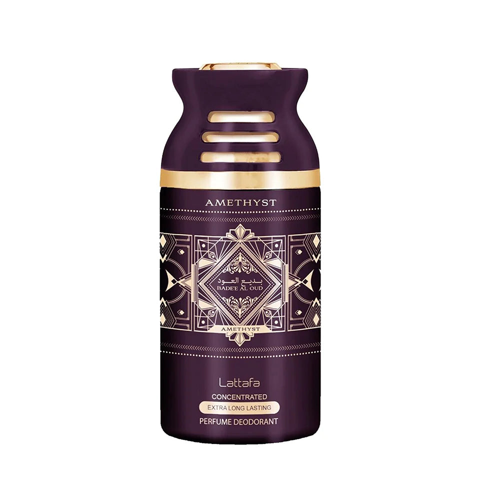 DEO SPR BADEE AL OUD AMETHYST 250ML - MazenOnline