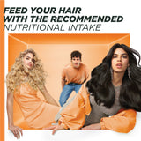 Garnier Ultra Doux Papaya Vegan Hair Food 3in1 Mask for damaged hair, Boosted with Vitamins C, E & F