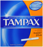 Super Plus Tampons with Cardboard Applicator 20 Count - MazenOnline