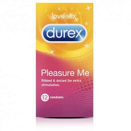 Pleasure Me Ribbed & Dotted Condoms - 12 condoms - MazenOnline
