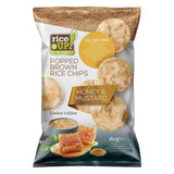 Popped brown rice chips honey and mustard Rice Up  60 g - MazenOnline