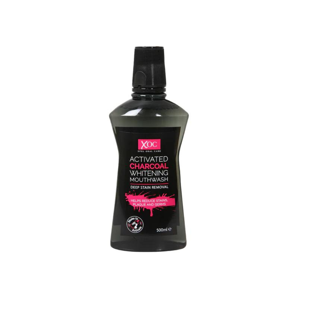 ACTIVATED CHARCOAL WHITENING MOUTHWASH 500ML - MazenOnline