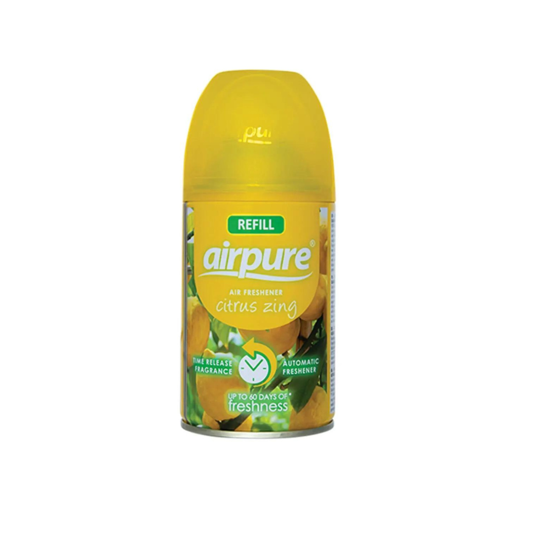 Airpure Air-O-Matic Refill Citrus Zing 250 Ml - MazenOnline