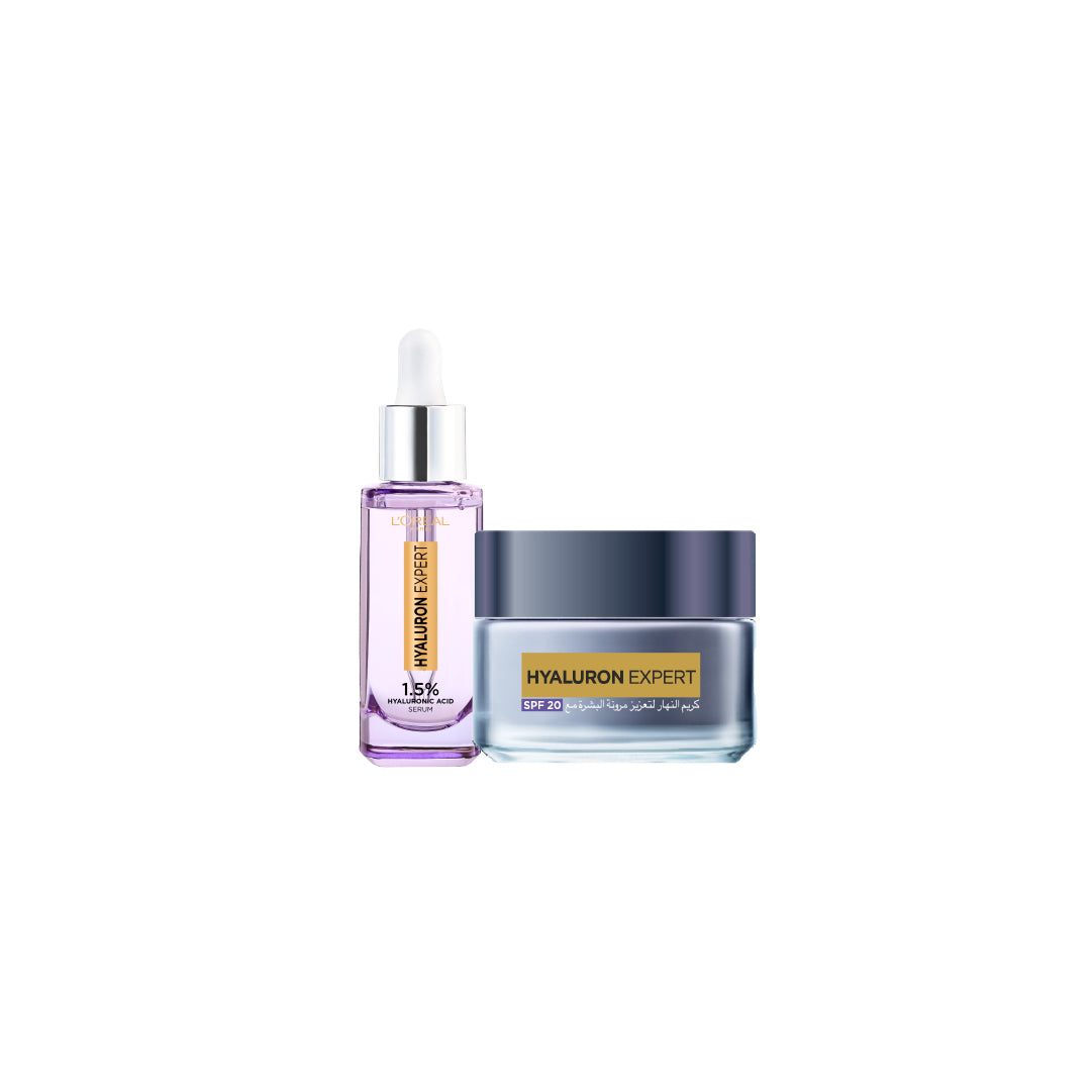 L'Oréal Paris - Hyaluron Expert Mini Routine : Serum + Day Cream | MazenOnline