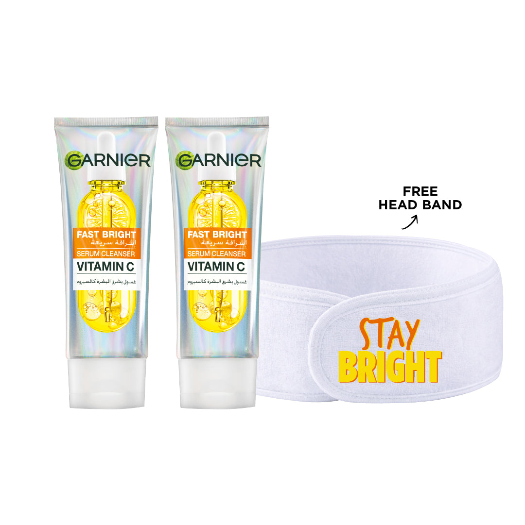 Garnier - 2 Serum Cleansers | MazenOnline