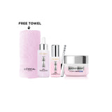 L'Oréal Paris - Glycolic Bright Routine : Serum + Eye Serum + Night Cream | MazenOnline