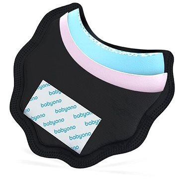Breastfeeding pads black 24 pieces, - MazenOnline