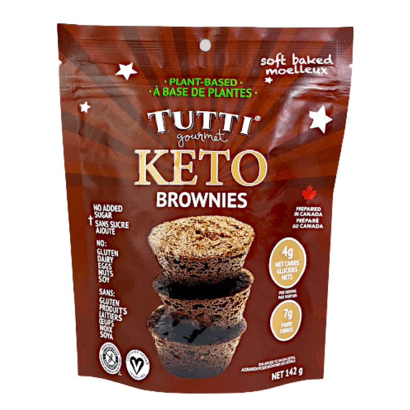 Tutti Gourmet  Vegan Keto Brownies - MazenOnline