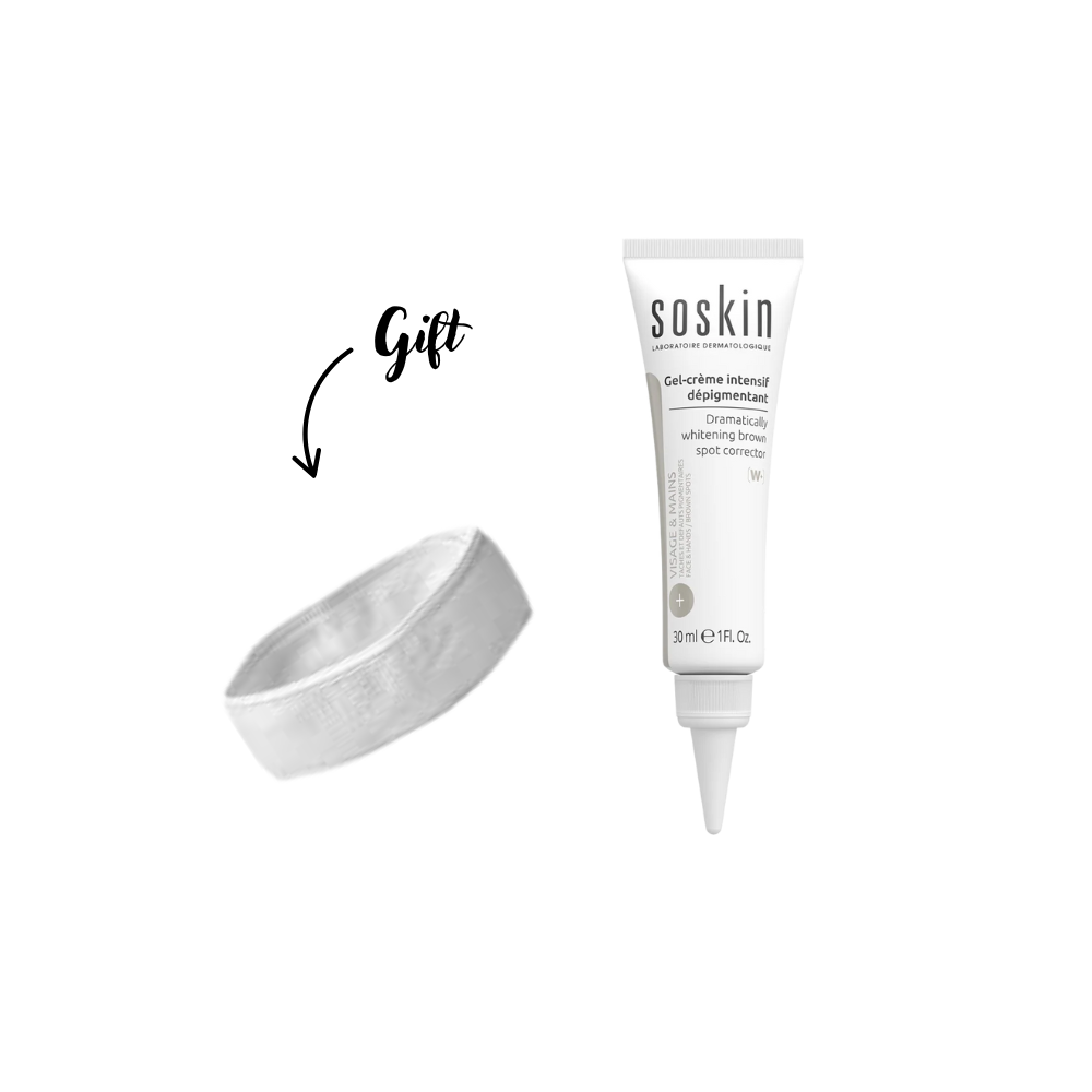 Soskin - W+ Dramatically Whitening Brown Spot Corrector + Gift HeadBand | MazenOnline