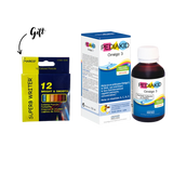 Retinol - Omega 3 Syrup + Kids Coloring Pencils Set | MazenOnline
