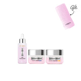 Glycolic Bright Melasyl Serum + Day Cream + Night Cream + Towel
