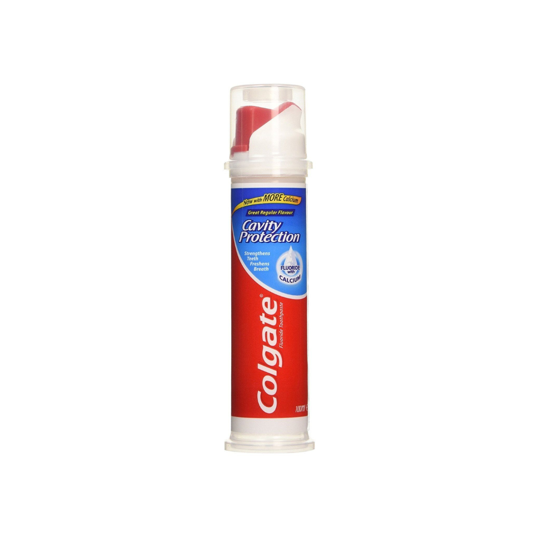 Cavity Protection Regular Flavour Toothpaste Pump 100ml - MazenOnline