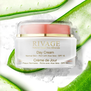 Day Cream with Aloe Vera for Normal Skin – SPF 15 – Jar 50ml - MazenOnline