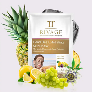 Dead Sea Exfoliating Facial Mud Mask - Pack of 4 Sachets (25g X 4) - MazenOnline