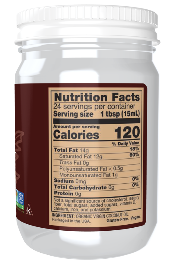 NOW Foods - Virgin Coconut Oil in Glass Jar, Organic | MazenOnline