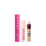 Maybelline New York - Lash Sensational Firework Washable Mascara + lifter Gloss + Instant Age Rewind Concealer | MazenOnline