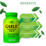 oderless garlic vitamin