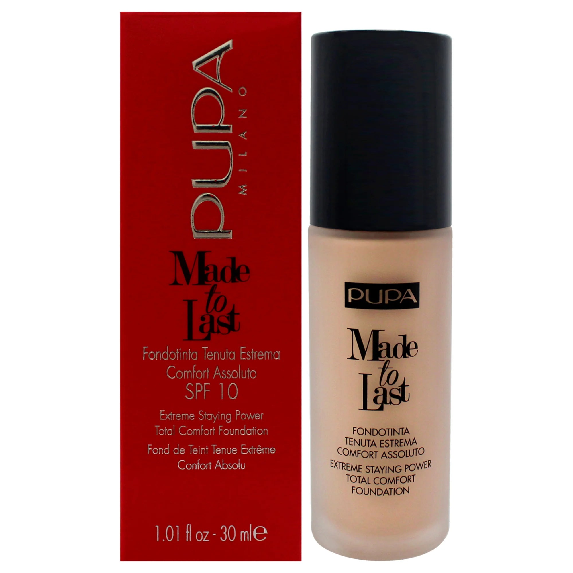 pupa - Made to Last Extreme Staying Power Foundation SPF 30 | MazenOnline